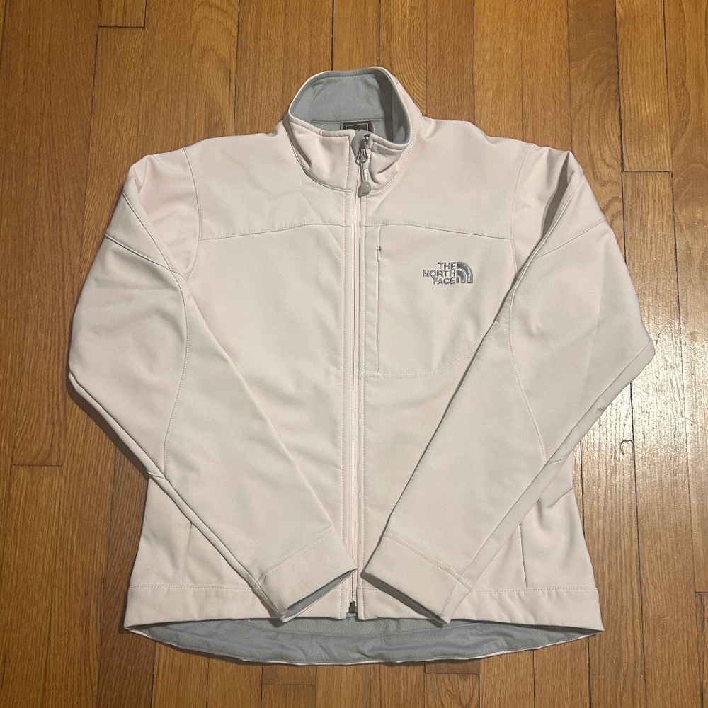 The North Face Pink Fleece Lined Rain Jacket Women’s S